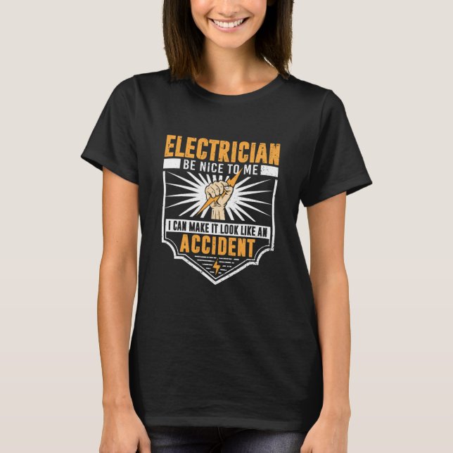 Elektroingenieur T-Shirt (Vorderseite)