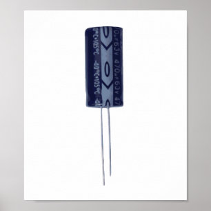 Elektrolytischer Kondensator Poster