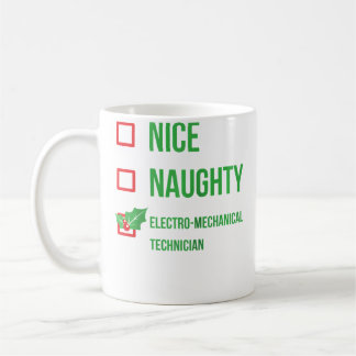 Elektromechaniker Lustiges Weihnachten Baseball Kaffeetasse