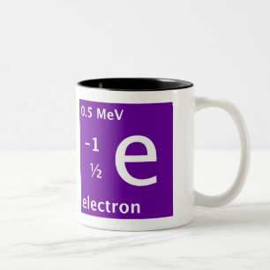 Elektron (linkshändig) zweifarbige tasse
