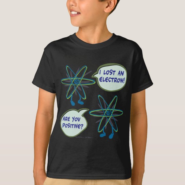Elektronen-Positiv-Pun T-Shirt (Vorderseite)