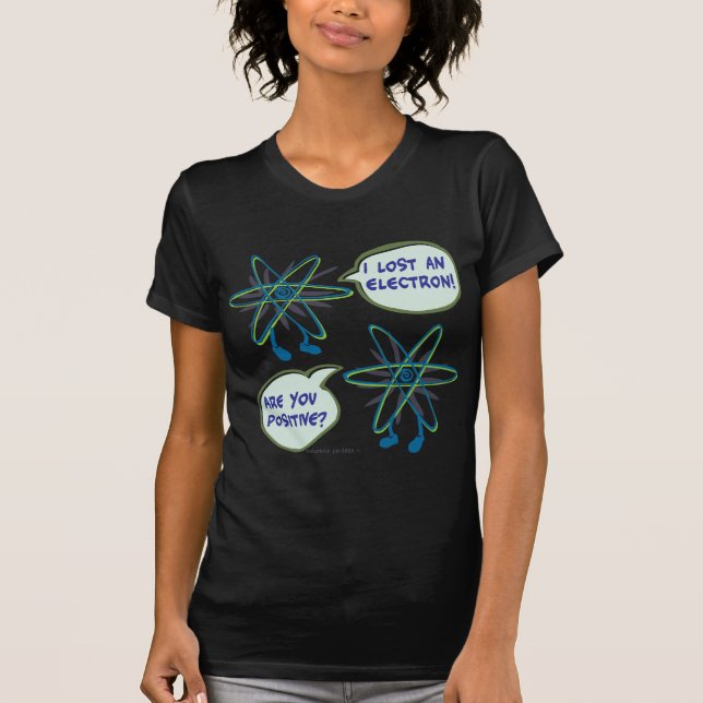 Elektronen-Positiv-Pun T-Shirt (Vorderseite)