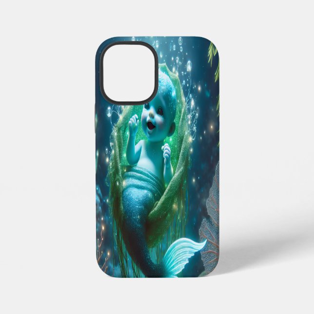 Elektronenbeutel iPhone 12 Mini Hülle (Rückseite)