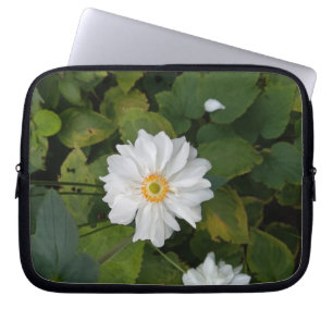 Elektronik-Bag der weißen Blume Laptopschutzhülle