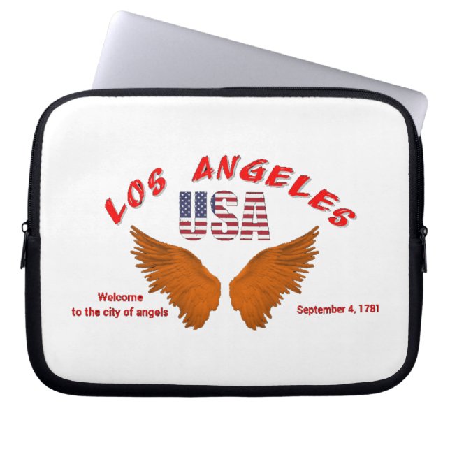 Elektronik-Bag Los Angeles Laptopschutzhülle (Vorderseite)