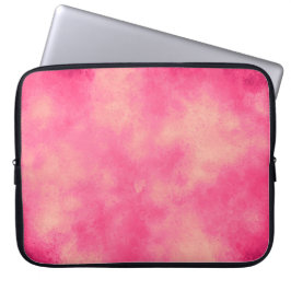 Elektronik-Bag mit rosa Sand Cloud-Effekt Laptopschutzhülle