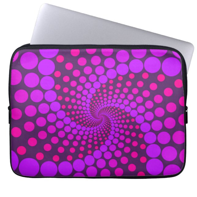 Elektronik-Tasche mit weißem, schönem Design Laptopschutzhülle (Vorderseite)