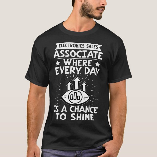 Elektronik Vertriebsmitarbeiter täglich ist eine C T-Shirt (Vorderseite)