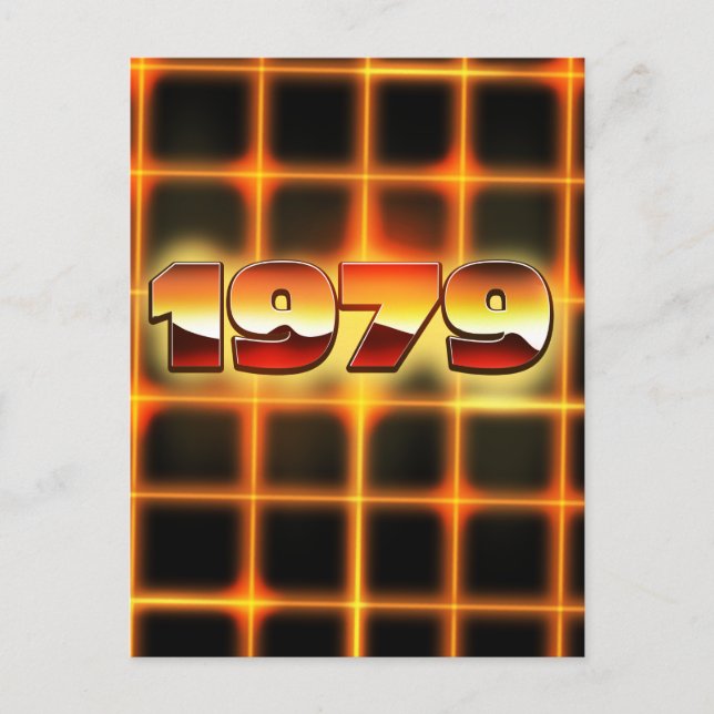 elektronisch 1979 postkarte (Vorderseite)