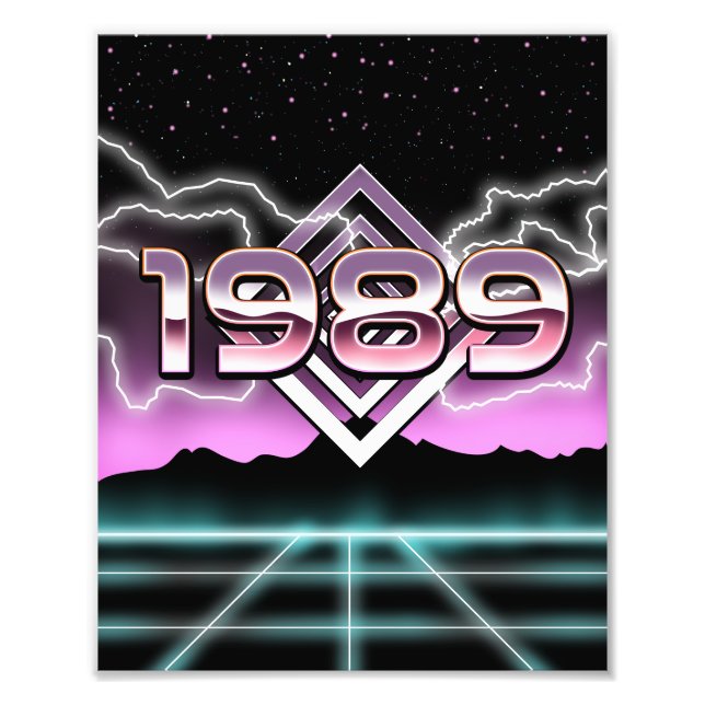 Elektronisch 1989 fotodruck (Vorne)