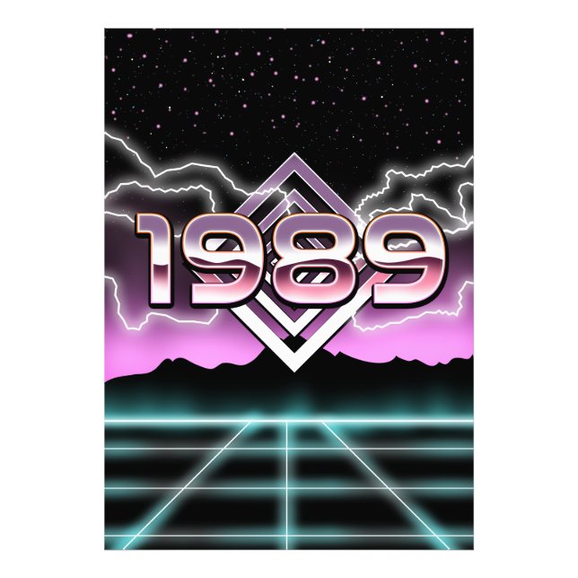 Elektronisch 1989 fotodruck (Vorne)