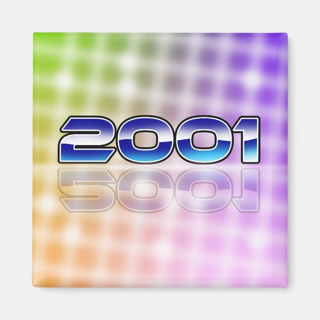 Elektronisch 2001 magnet (Vorne)