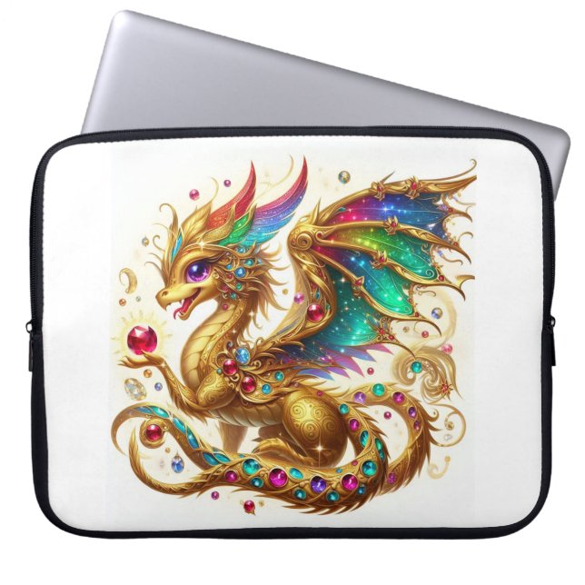 Elektronische Bag des Mythischen Drachen Laptopschutzhülle (Vorderseite)