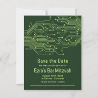 Elektronische Computerplatine Bar Mitzvah