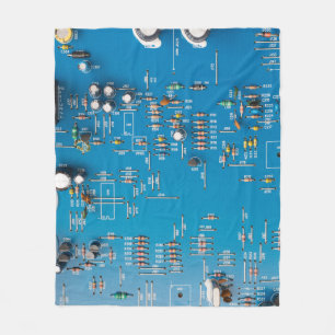 Elektronische Leiterplatte Fleecedecke