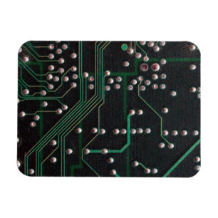 Elektronische Leiterplatte Magnet