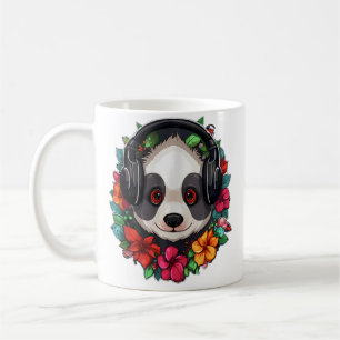Elektronische Musik Dj Flora Panda Edm Festival Kaffeetasse