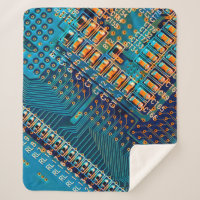 Elektronische Platine nah. Computer, Semico