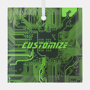 Elektronische Schalttafel für benutzerdefinierte L Ornament Aus Glas