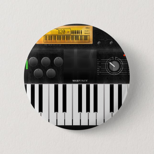 Elektronische Tastatur Button (Vorderseite)