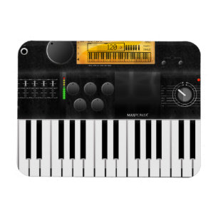 Elektronische Tastatur Magnet