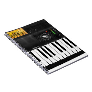 Elektronische Tastatur Notizblock