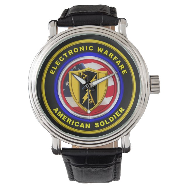 Elektronischer Kriegsveteran Armbanduhr (Vorderseite)