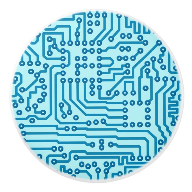 Elektronisches Digitalschaltungs-Brett Keramikknauf (Vorderseite)