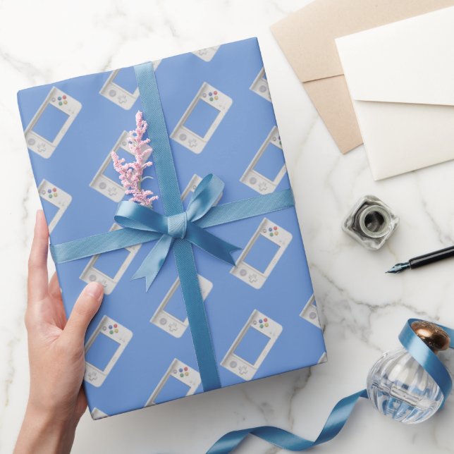 Elektronisches Gaming-Gerät für alte Schulgeräte Geschenkpapier (Schenken)