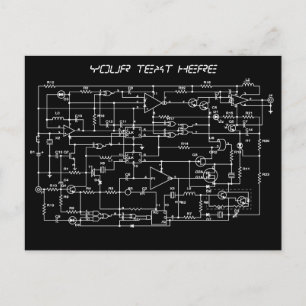 elektronisches Projekt Postkarte