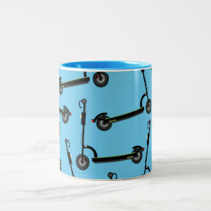 Elektronisches Scooter Zweifarbige Tasse