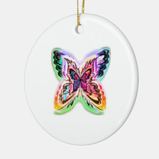 Elektroschmetterling Keramik Ornament