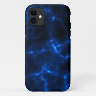 Elektroschock in dunkelblauem iPhone 11 hülle