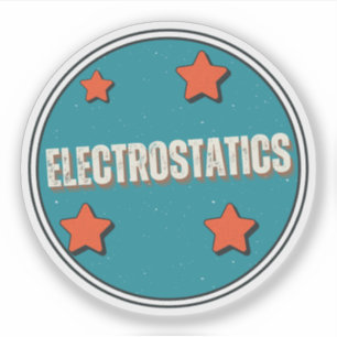 Elektrostatik Aufkleber