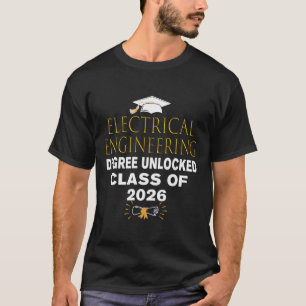 Elektrotechnik-Abschluss freigeschaltet Cl von 202 T-Shirt