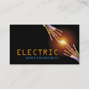 Elektrotechnik, Elektrotechnik, Baukarte Visitenkarte