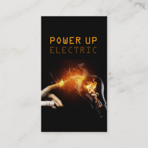 Elektrotechnik, Elektrotechnik, Elektrobetriebskar Visitenkarte
