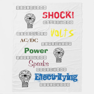 Elektrotechnik-Fleece-Decke Fleecedecke