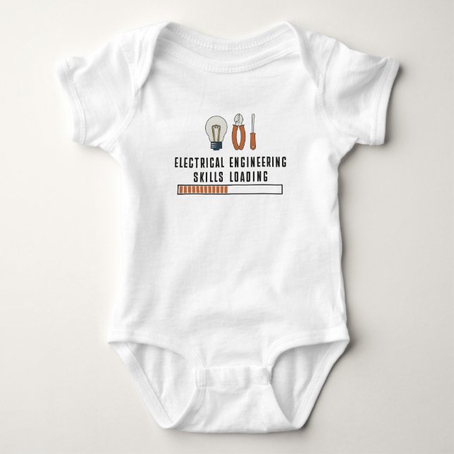 Elektrotechnik: Ladeleitung Baby Strampler (Vorderseite)