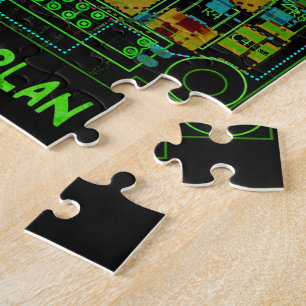 Elektrotechniker Puzzle Schaltplan "Schlachtplan"