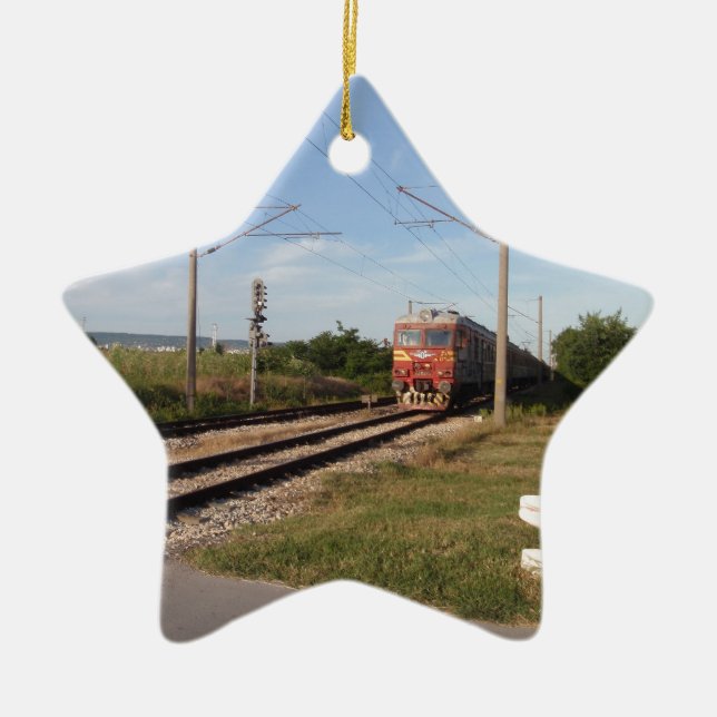 Elektrozug Keramik Ornament (Vorne)