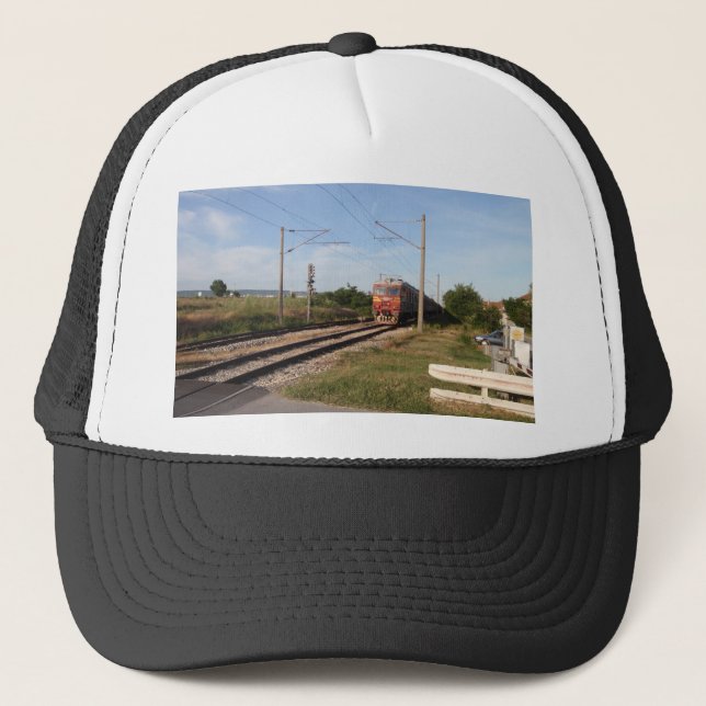 Elektrozug Truckerkappe (Vorderseite)