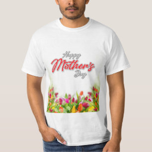 Elelgant farbenfrohe Muttertagsgestaltung T-Shirt