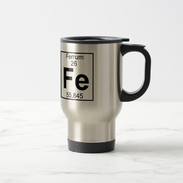 Element 026 - F.E. - Ferrum (voll) Reisebecher (Rechts)