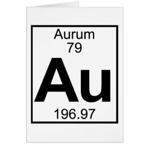 Element 079 - Au - Aurum (voll)
