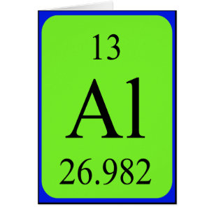 Element 13 card - Aluminium