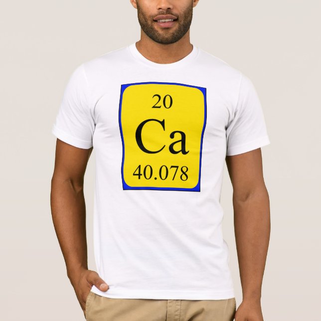 Element 20 Shirt - Calcium (Vorderseite)