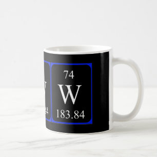 Element 74 Tasse - Wolfram