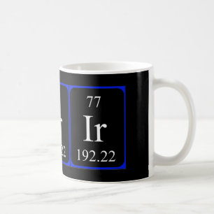 Élément 77 tasse - Iridium