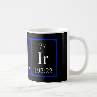 Élément 77 tasse - Iridium